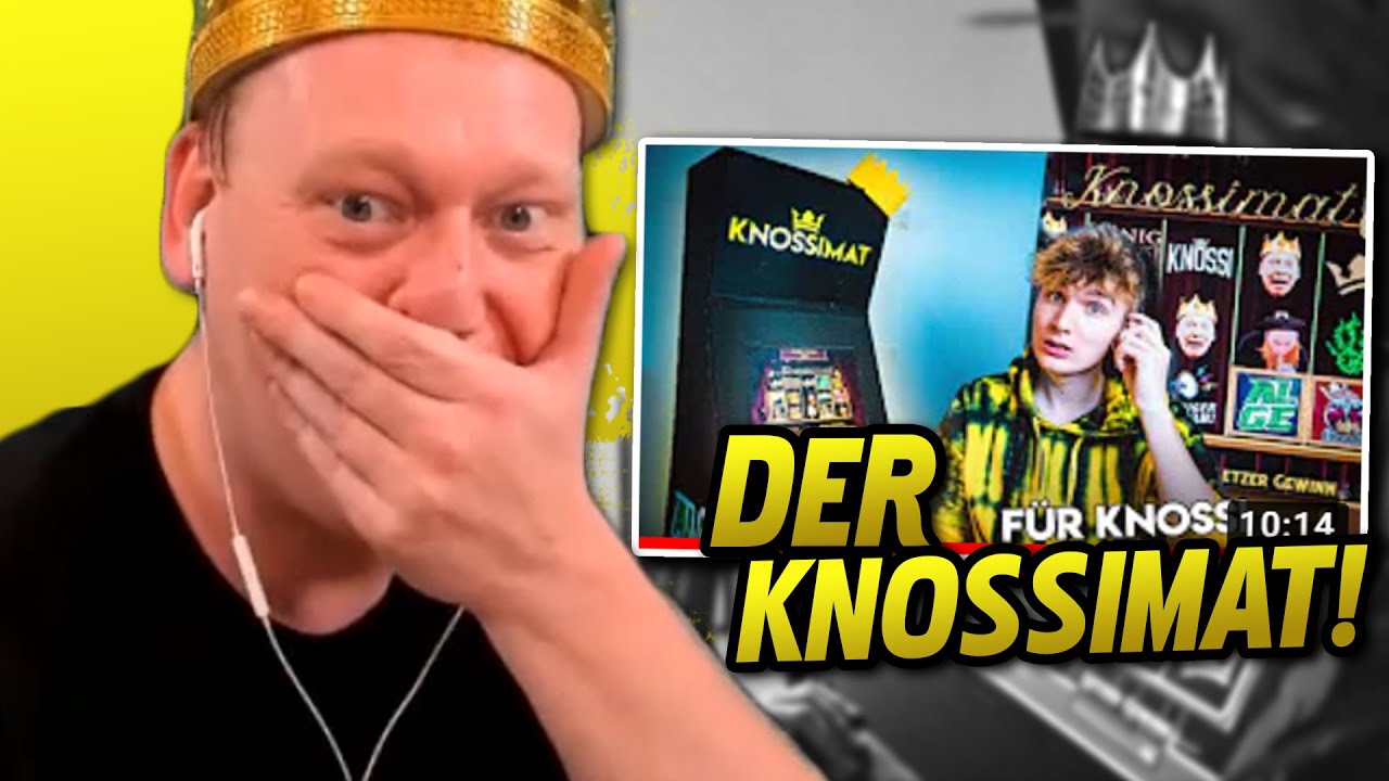 KNOSSI REAGIERT auf seinen EIGENEN CASINO-AUTOMAT! 😱