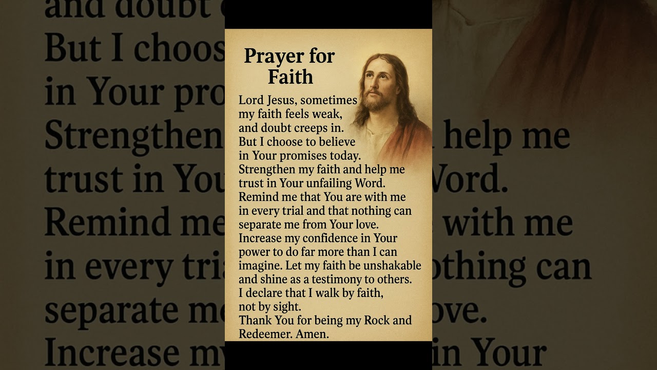 Walking by Faith, Not by Sight