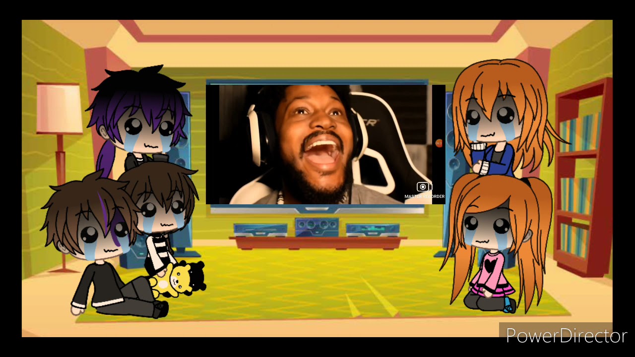 Afton reacts to Labron james The horror game (Coryxkenshin pt 2) /// Gacha life [No Thumbnail)