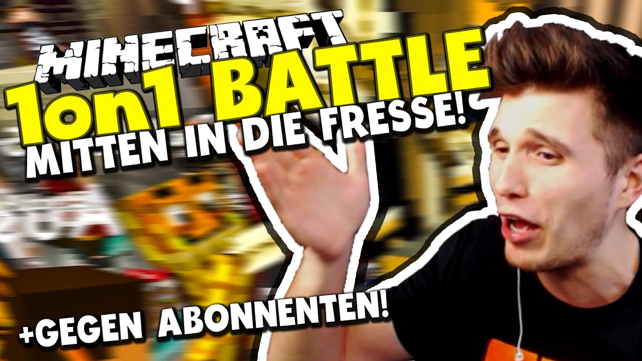 MITTEN IN DIE FRESSE! ✪ UngeNICKTES 1on1 BATTLE gegen Abonnenten!