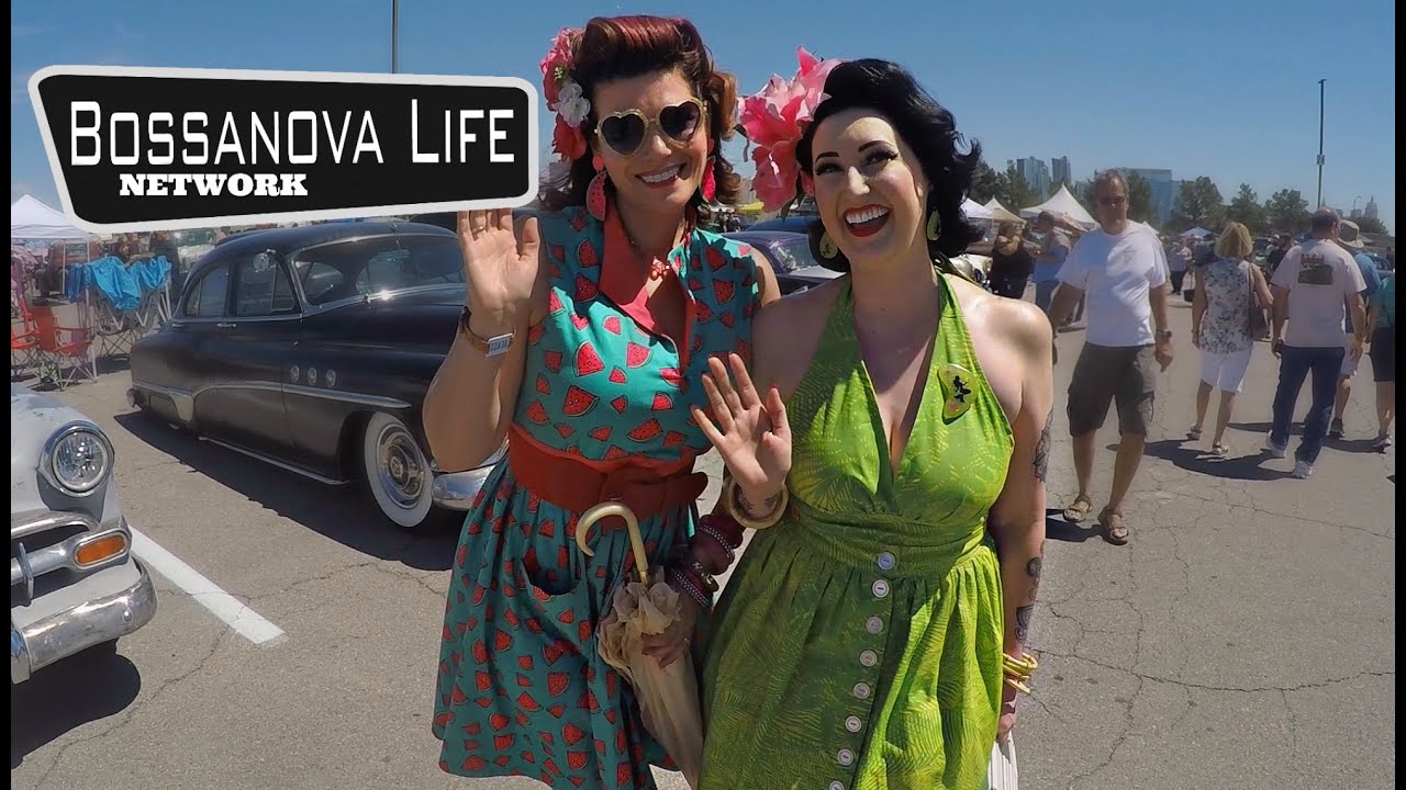 Выставка классических автомобилей [Viva Las Vegas Rockabilly Weekend] 2014–2019. Сотни автомобилей