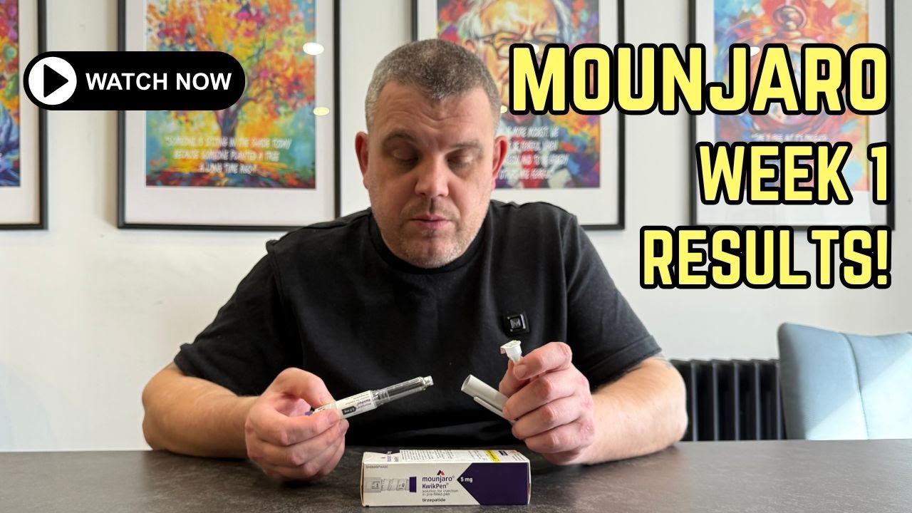 (2) Mounjaro vs Ozempic: My First Week on GLP-1 Injections!