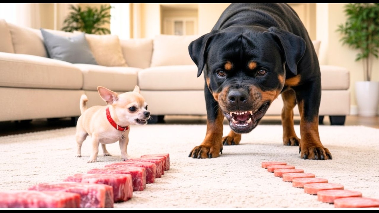 Try Not to Laugh! Hilarious Chihuahua and Rottweiler  & The Funniest Dog  Videos of the Year 😂🐕