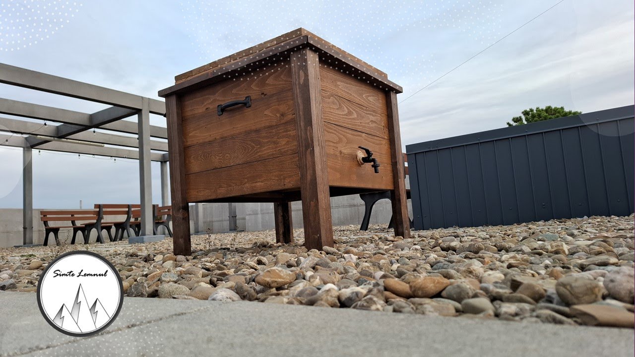 Cum sa construiesti o lada frigorifica pentru terasa !?! Intreg procesul il gasesti aici!