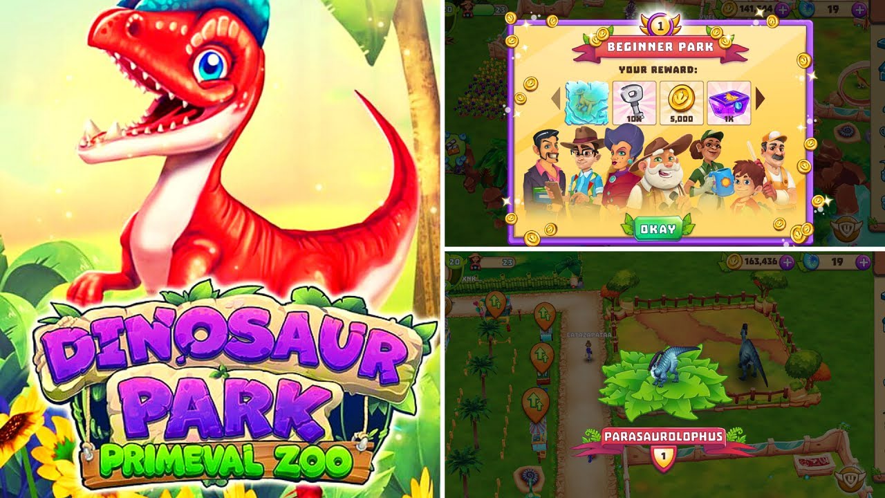 DINOSAUR PARK PRIMEVAL ZOO (lv.19) / Beginner park reward
