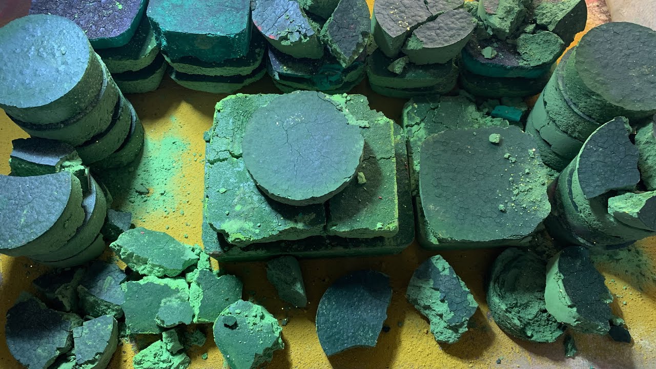 HBD @AllybabeASMRwatcher ‘s Son ; Ryker 💚 Dusty Green Reforms of Iron oxide Blocks with cornstar