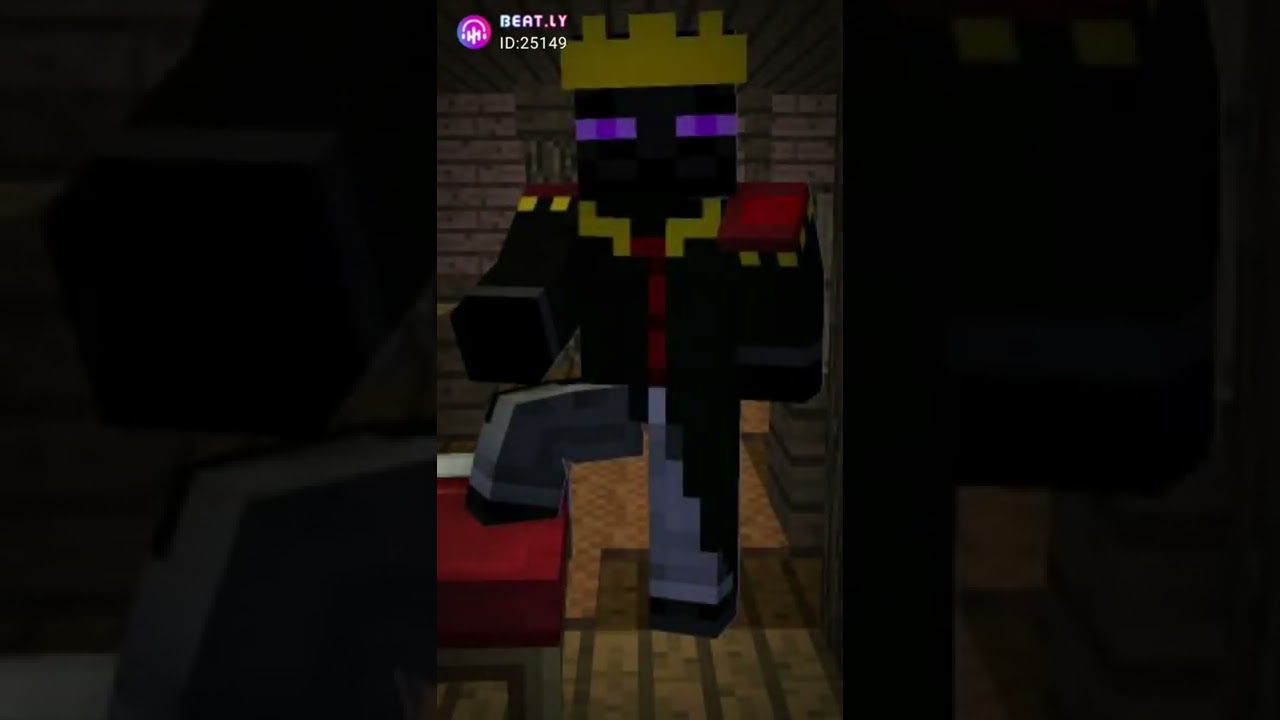 I'm look scary #shorts #enderman #minecraftshorts #minecraft #king
