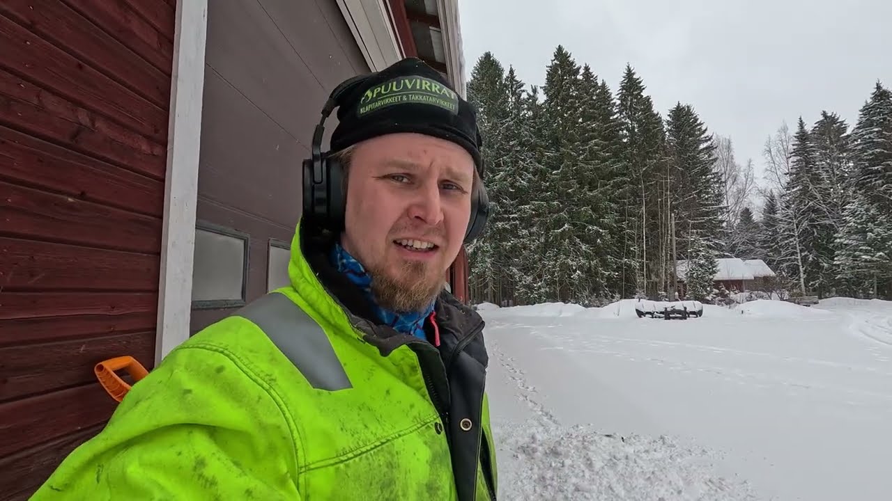 Melkein 600&euro; pihan auraus | Plowing my own snow nearly cost me 600&euro;