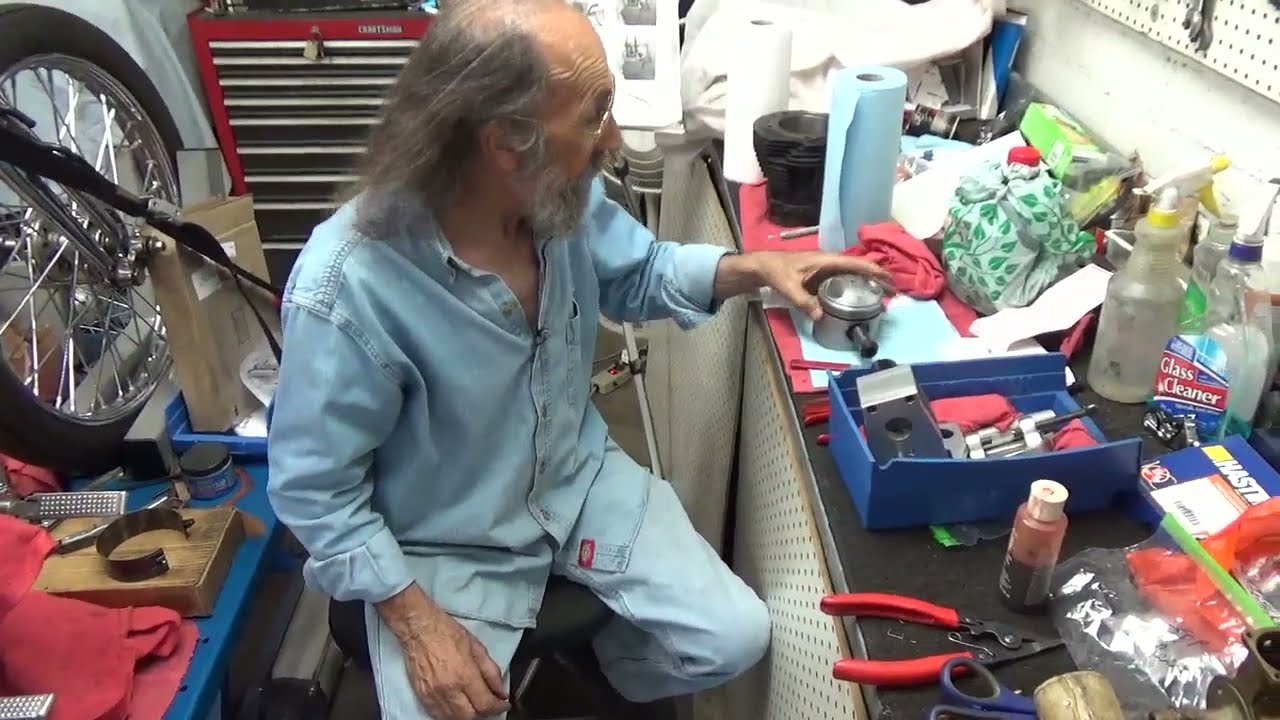 Installing Pistons and Cylinders Onto the Harley Knucklehead