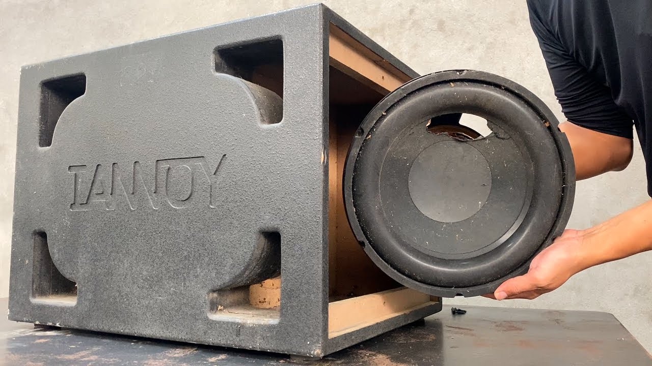 Repair and Restoration of an Ultra-High-Power Subwoofer