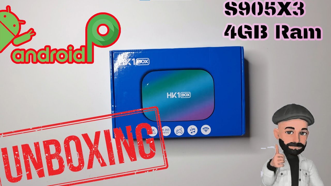 HK1 Android TV Box Android 9 4GB Ram 32GB Rom Unboxing und Test