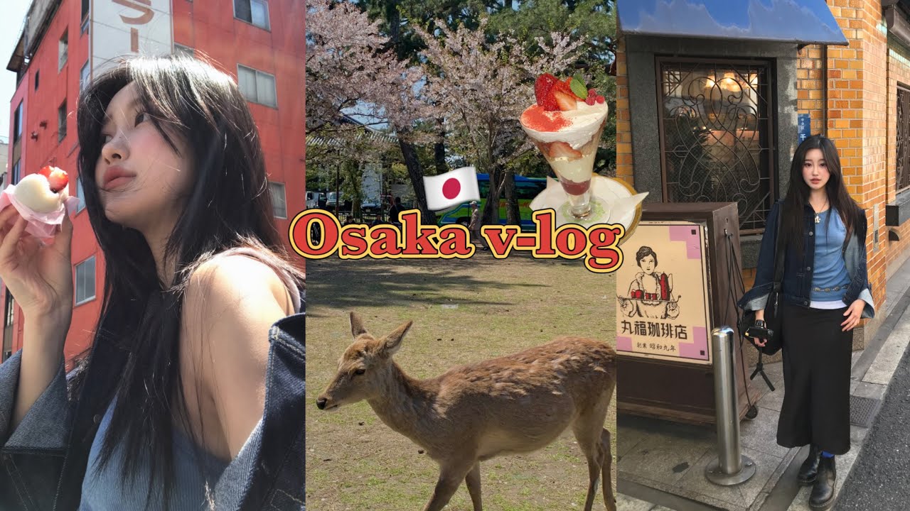 혼밥도 안해본 나 .. 혼자 여행 괜찮을까?..✈️ | 오사카 브이로그 | 오사카 맛집 | 오사카 쇼핑 | 비비안웨스트우드 ,포터 , 휴먼메이드