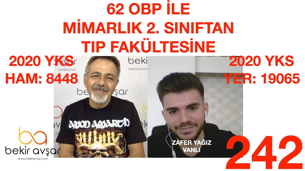 62 OBP İLE MİMARLIK 2. SINIFTAN TIP FAKÜLTESİNE
