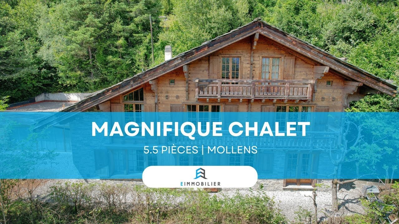 Chalet individuel de 5 ½ pièces à Mollens - Crans-Montana - Valais - Suisse - Présentation