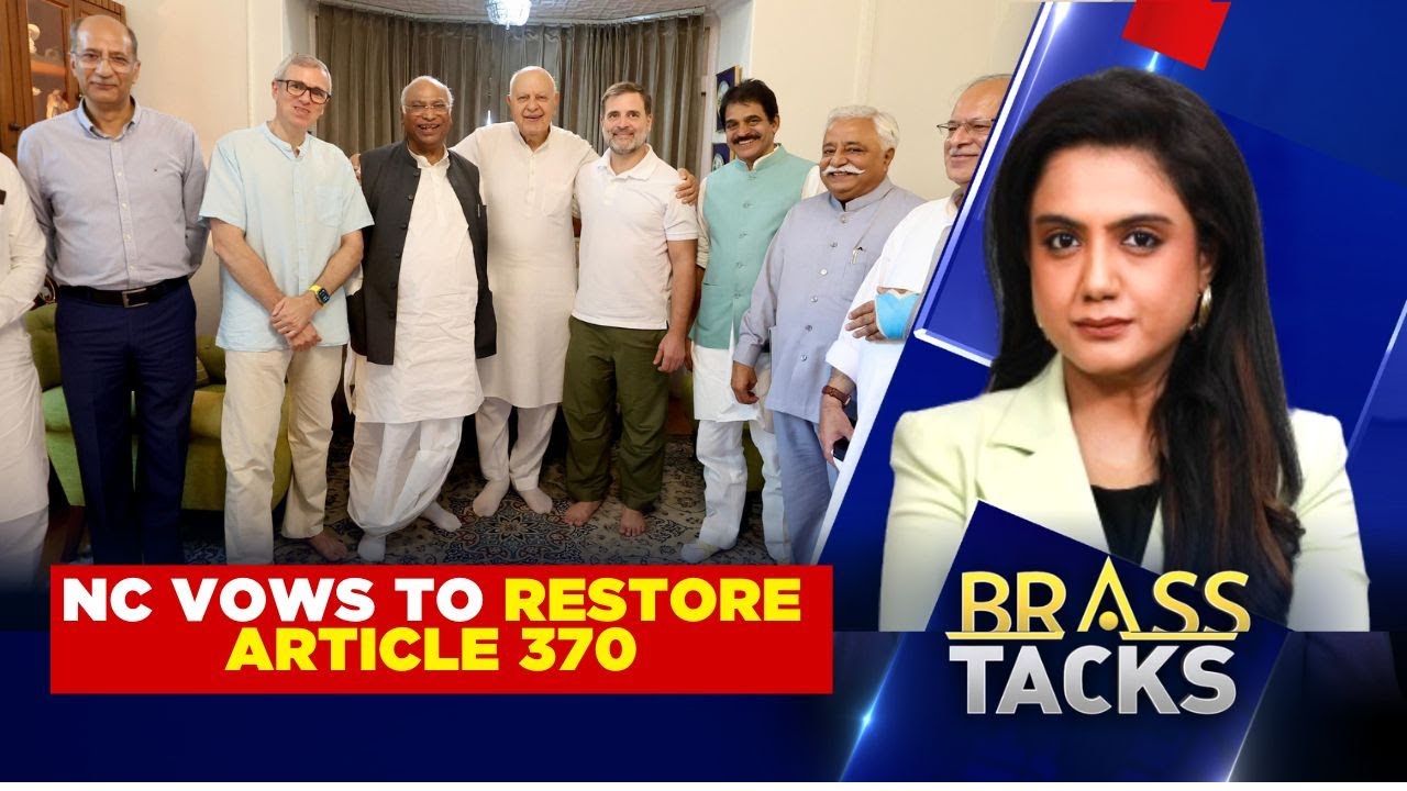 NC Ties Up With Congress for All 90 Seats in J&K Polls | Jammu Kashmir | English News | News18
