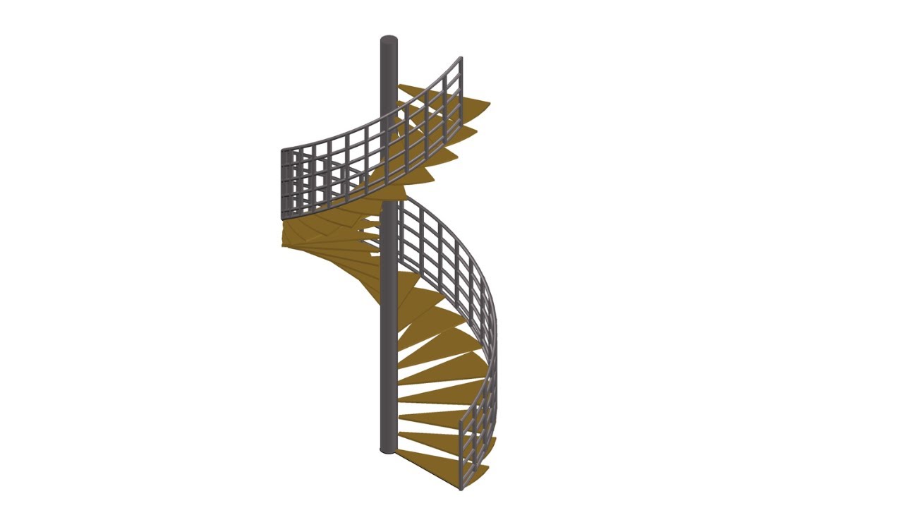 Mastering Spiral Stairs in AutoCAD 3D: Step-by-Step Tutorial
