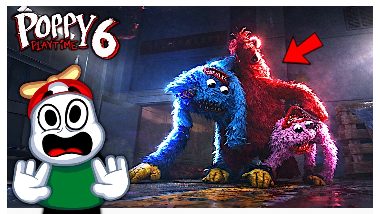 Encontre Todos Los Trailers De Poppy Playtime Chapter 6 / Teaser Trailer Misterios y Secretos
