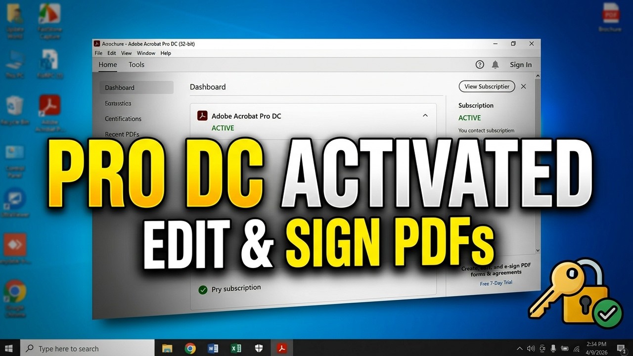 Adobe Acrobat Pro DC Setup Guide | Download, Install & Activate Now