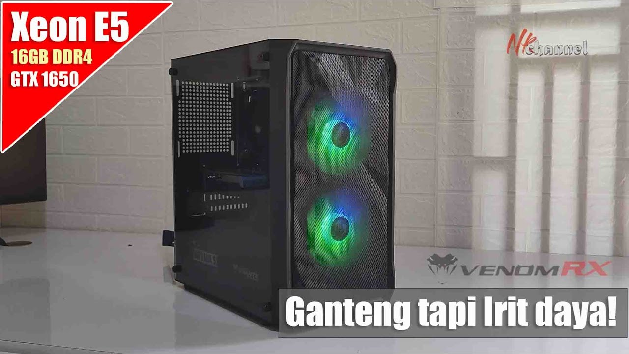 Rakit PC Gaming pake Prosesor Intel Xeon E5 Murah dan Ganteng ! Udah 12 Core 24 Thread! Gaming 1080P