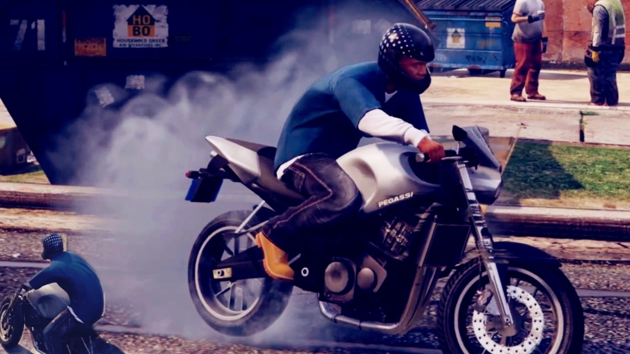 GTA 5 Small Road Bike Bheed Bhad Waale Sei Nikalna