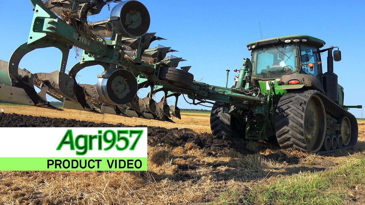 PRECISION AGRICULTURAL WORKS by SPEKTRA AGRI: Ploughing, Harrowing and Seeding in ITALY