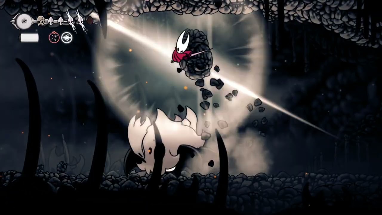 🧵Hollow Knight: Silksong🧵Тиран череп #hollowknightsilksong  🎮💥💣