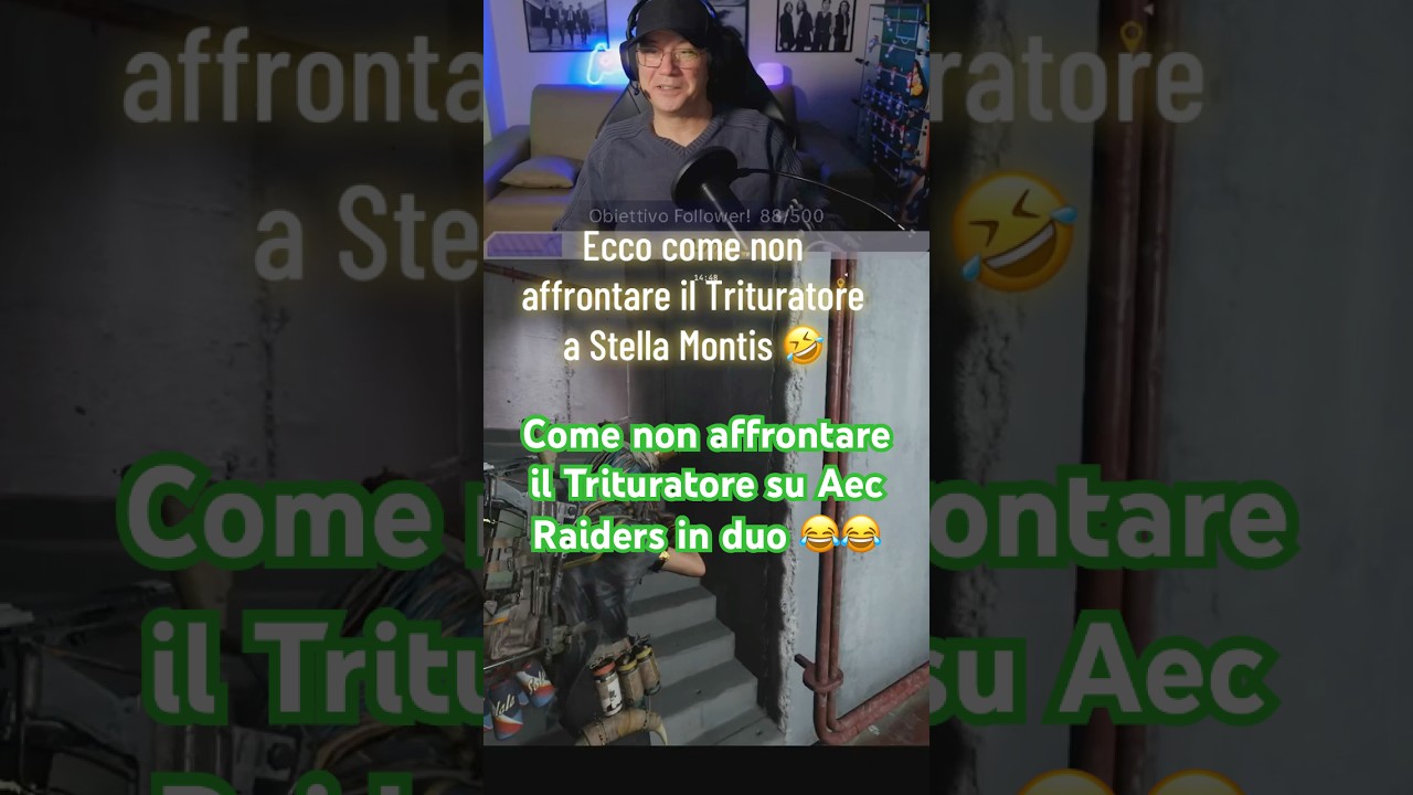 Ecco come non affrontare il Trituratore a Stella Montis 😂