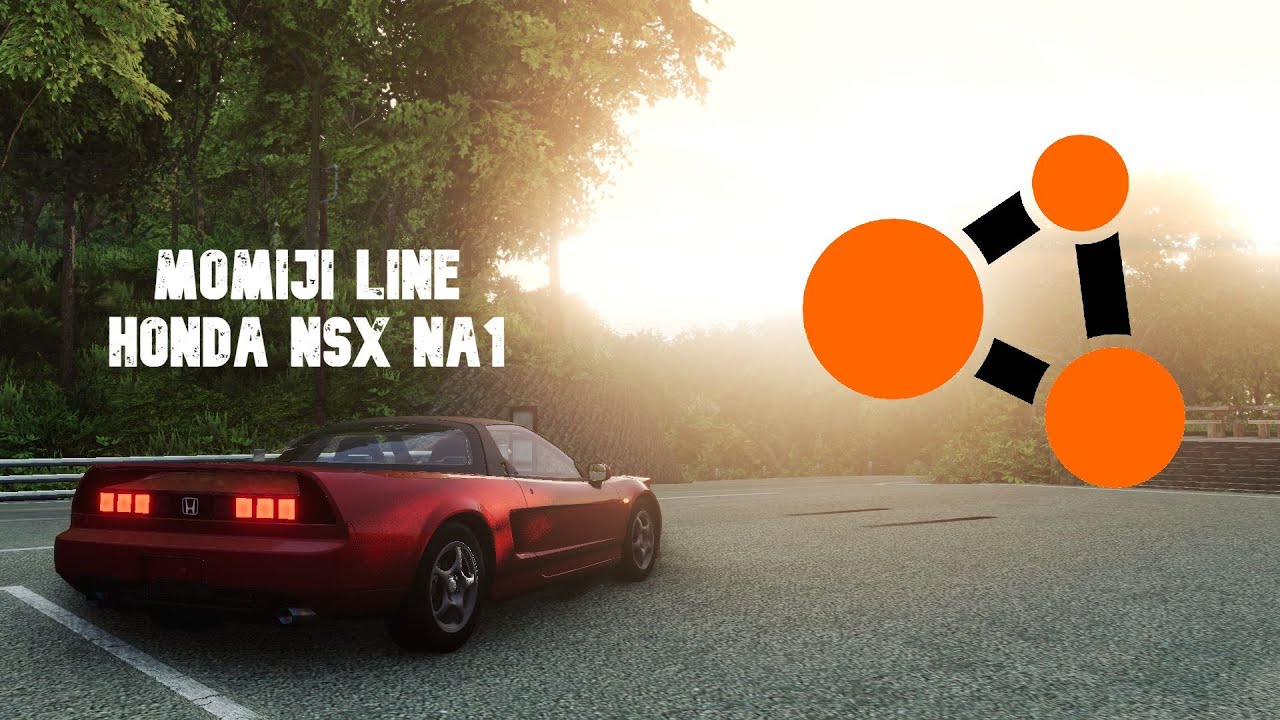 BeamNG - Momiji Line Downhill with Honda NSX NA1 (4:00:910)