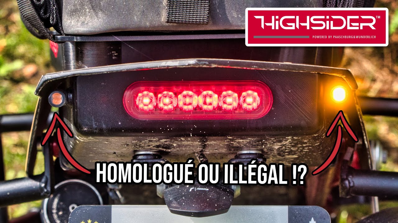 Test des clignotants Highsider Proton Two : ultra petit mais pas illégal pour autant !