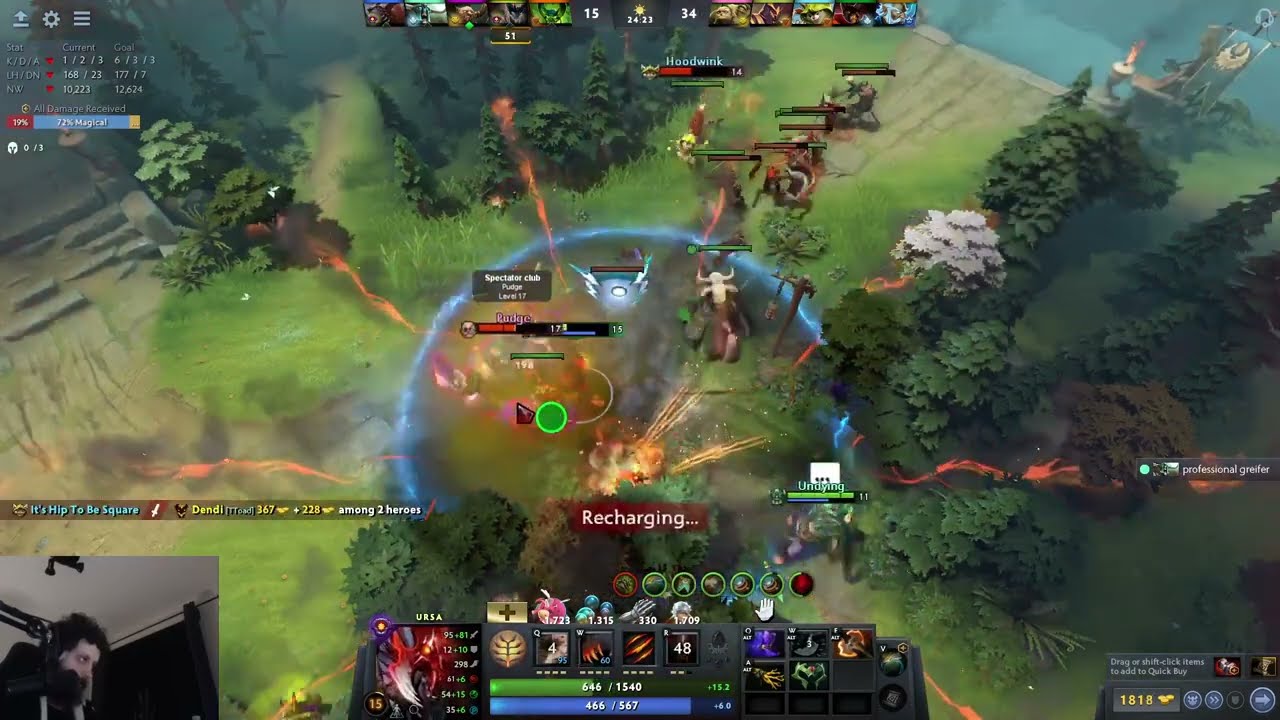 GORGC vs FISHMAN ft dendi😂