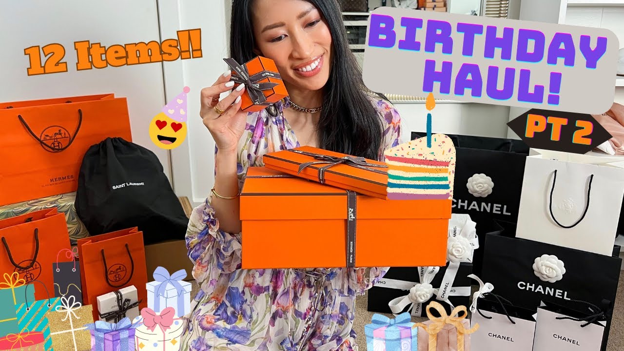 What I got for my Birthday Pt2 MORE FINE JEWELRY!! Hermes Haul, YSL, Versace & More!