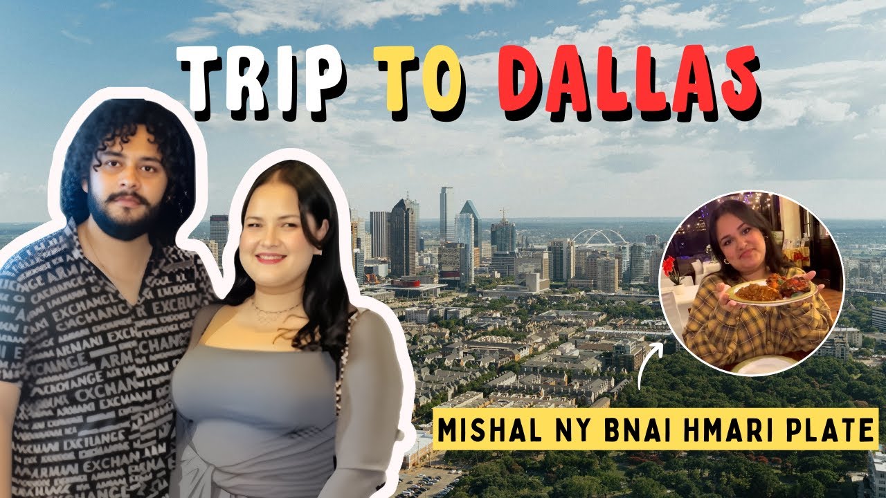 Mishal Gayi Akeli Dallas | Main ny diya waha ja kr surprise | Dallas main khaya pakistani khana 😲❤️