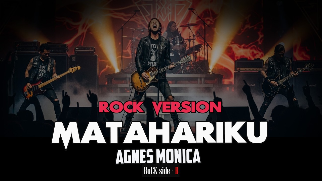 ROCK VERSION - AGNES MONICA  MATAHARIKU (2009) | MUSIC COVER BY ROCKSIDE-B