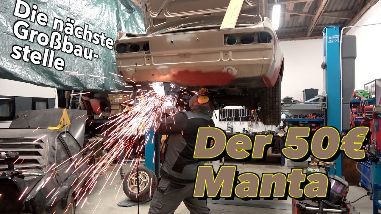 Der 50€-Manta | Die nächste Großbaustelle | Opel Manta B GSI - Community Projekt
