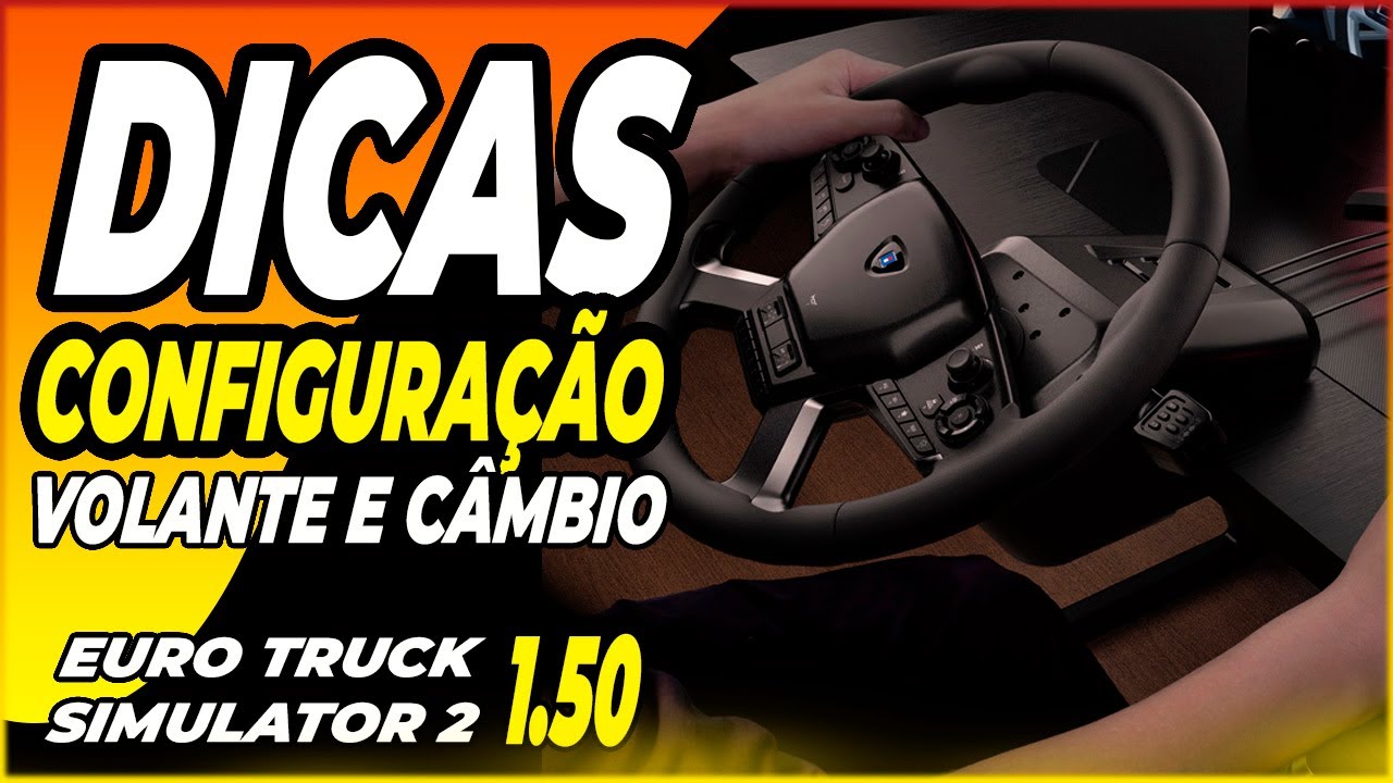 COMO CONFIGURAR VOLANTE NO EURO TRUCK SIMULATOR 2 TUTORIAL 2024 DICAS VALIOSAS