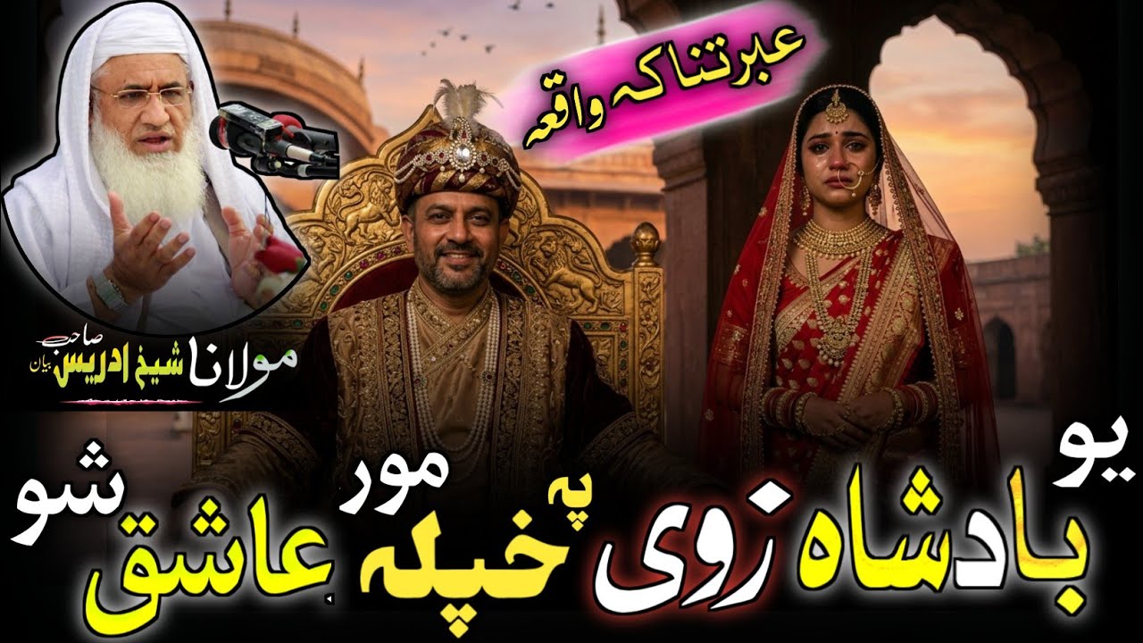 Da Badshah Zoy Pa Mor Aashiq Sho | Pashto Bayan by Shaikh Idress Sahib 