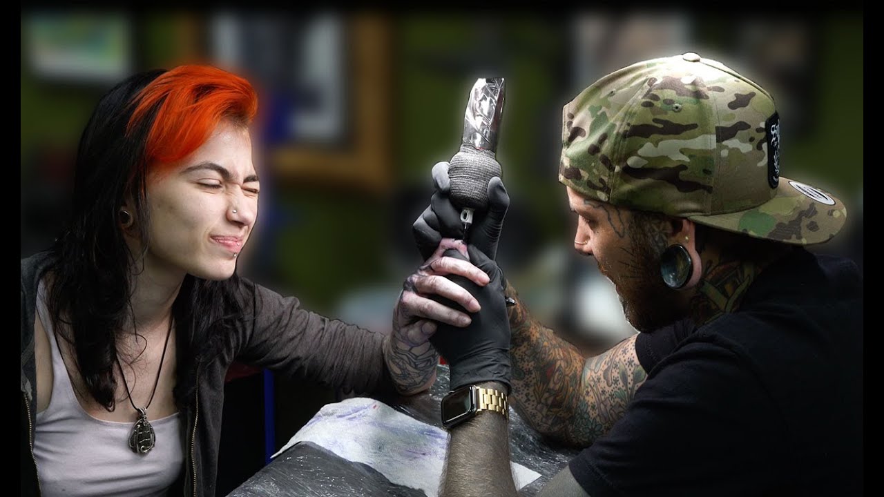 Extremely Painful Hand Tattoo and Turtles!