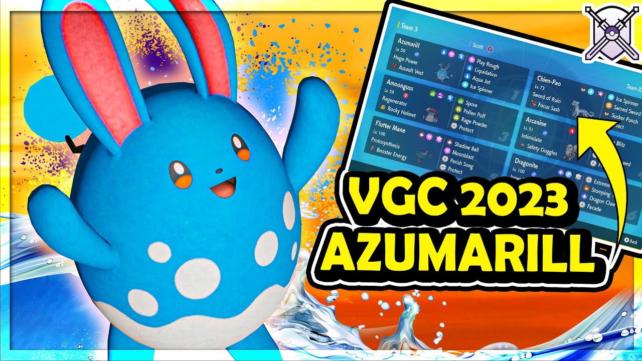 Huge Power Azumarill LIQUIDATES Teams in VGC 2023 Regulation C!