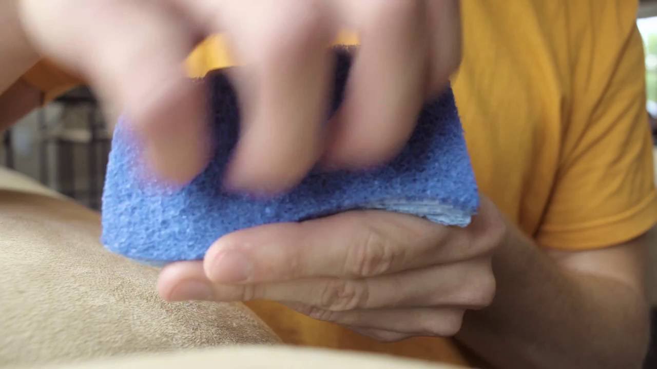 ASMR #58 - Fast + aggressive sponge scratching