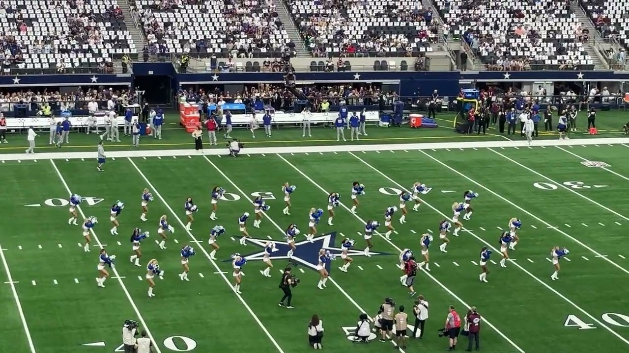 Dallas Cowboys Cheerleaders - Thunderstruck vs NY Giants 9/14/25