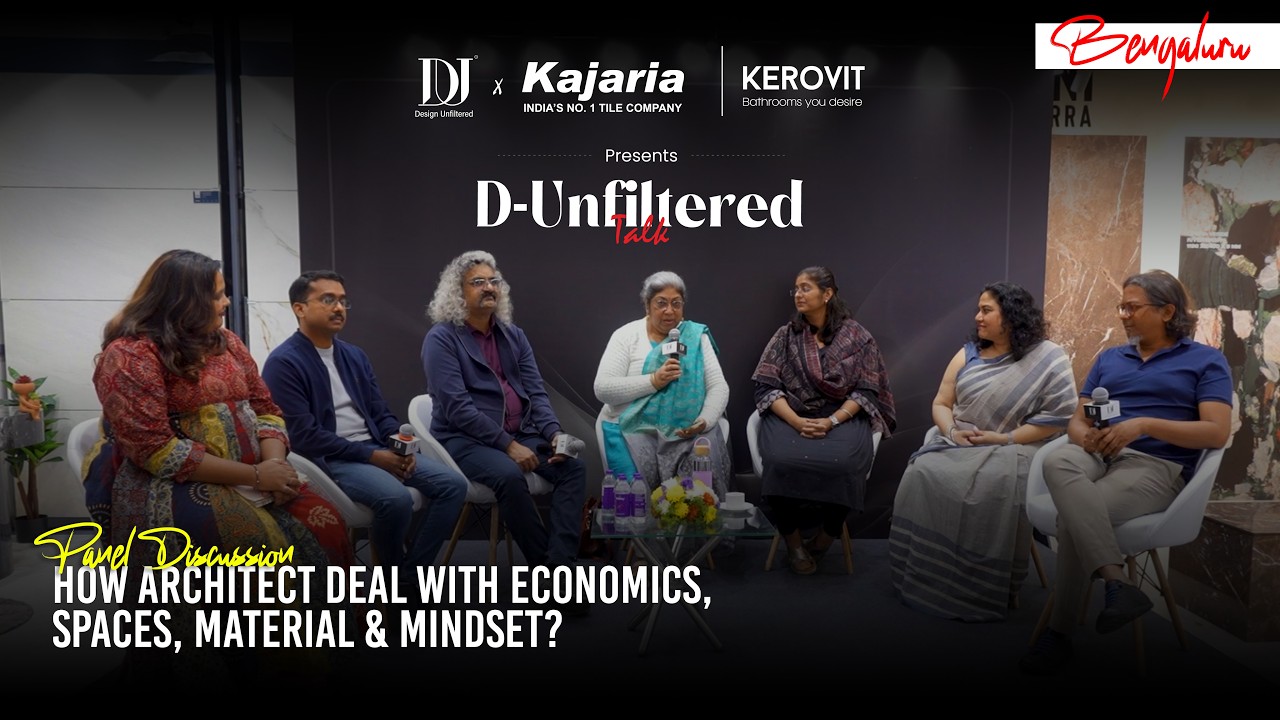 Panel Discussion | Economics, Spaces, Material & Mindset | Bengaluru Edition