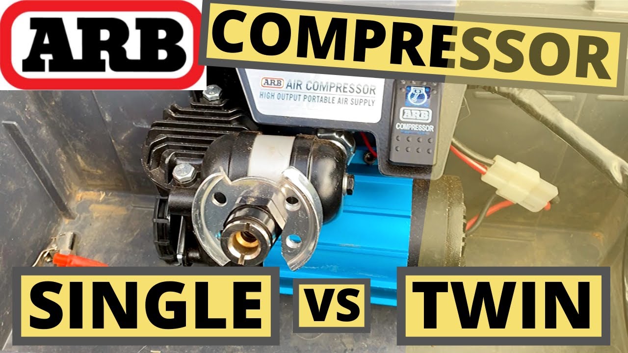 ARB Air Comp Comparison | SINGLE vs TWIN Cylinder | Do you need an air tank | Speed inflation test