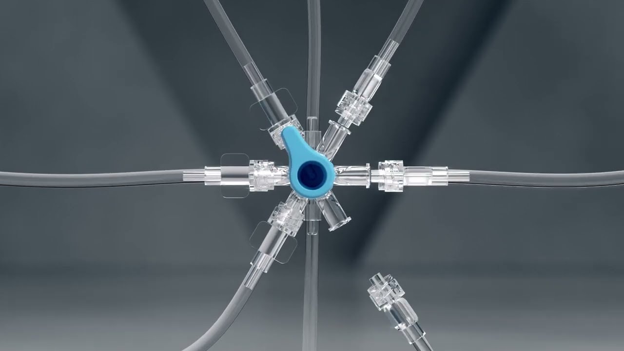 RondelO™ stopcock manifold -The very first device to physical Combat Drug incompatibility by Design.