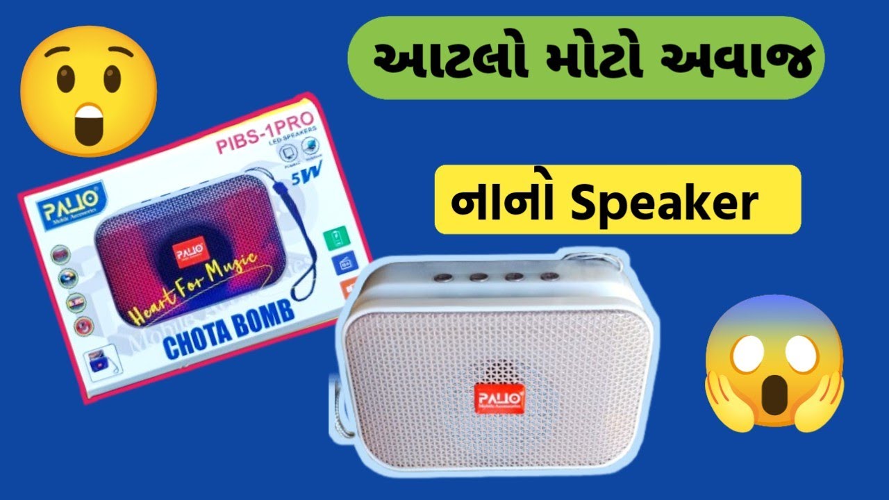 પાલિયો બ્લુટુથ સ્પીકર 🔊 | Mini Size, Big Sound Review