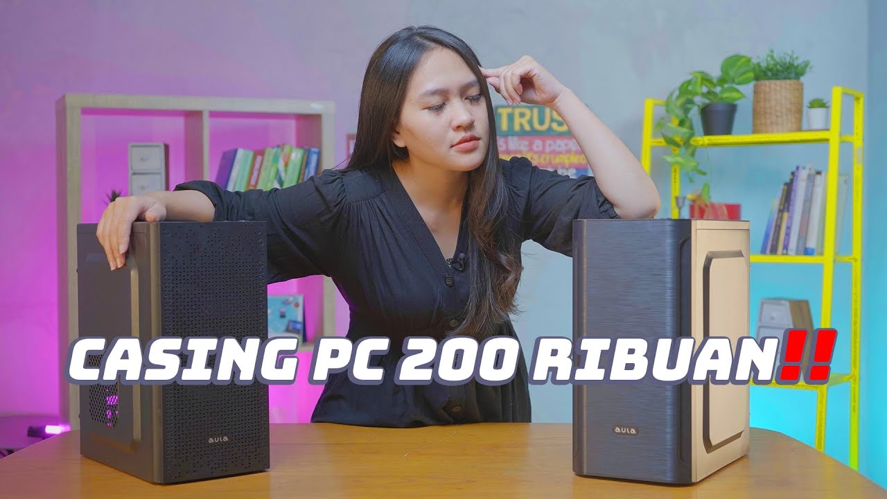 ADA HARGA ADA KUALITAS, CASING PC KANTORAN RASA WARNET GAMING ||  Review  Case Aula Valcas VC series