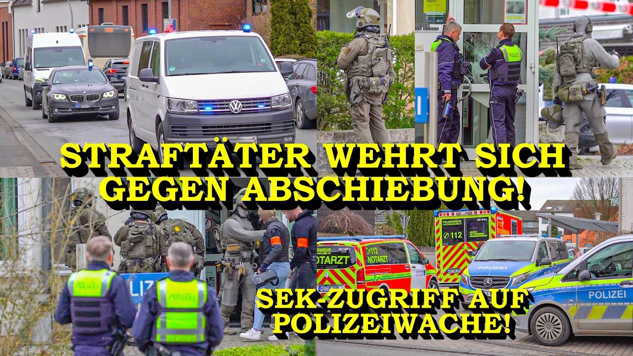 +++ IS-ANHÄNGER DREHT AUF POLIZEIWACHE DURCH | SEK-ZUGRIFF +++ STRAFTÄTER SOLLTE ABGESCHOBEN WERDEN