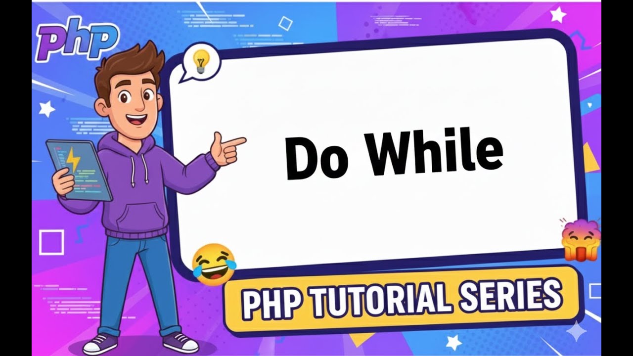Урок 23 | Цикл PHP do…while 2026 | Выполнить код хотя бы один раз (Руководство для начинающих)