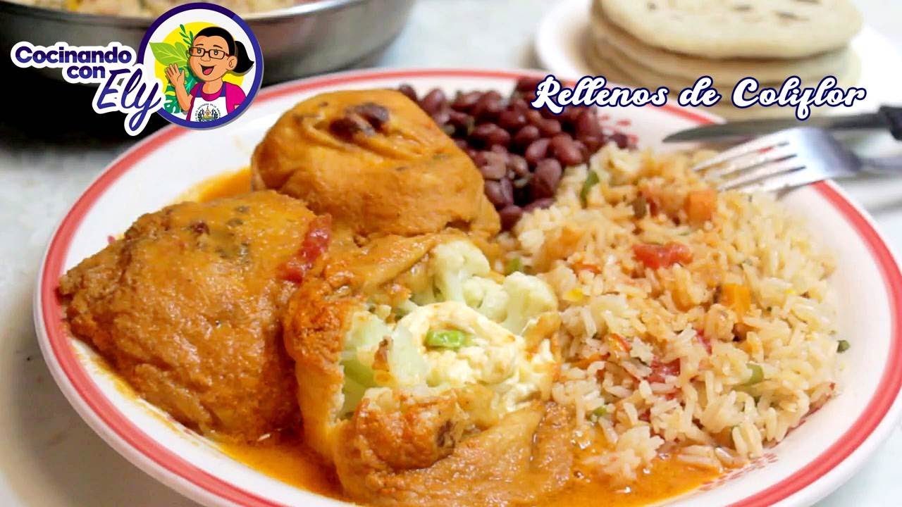 Preparando unos Deliciosos RELLENOS DE COLIFLOR