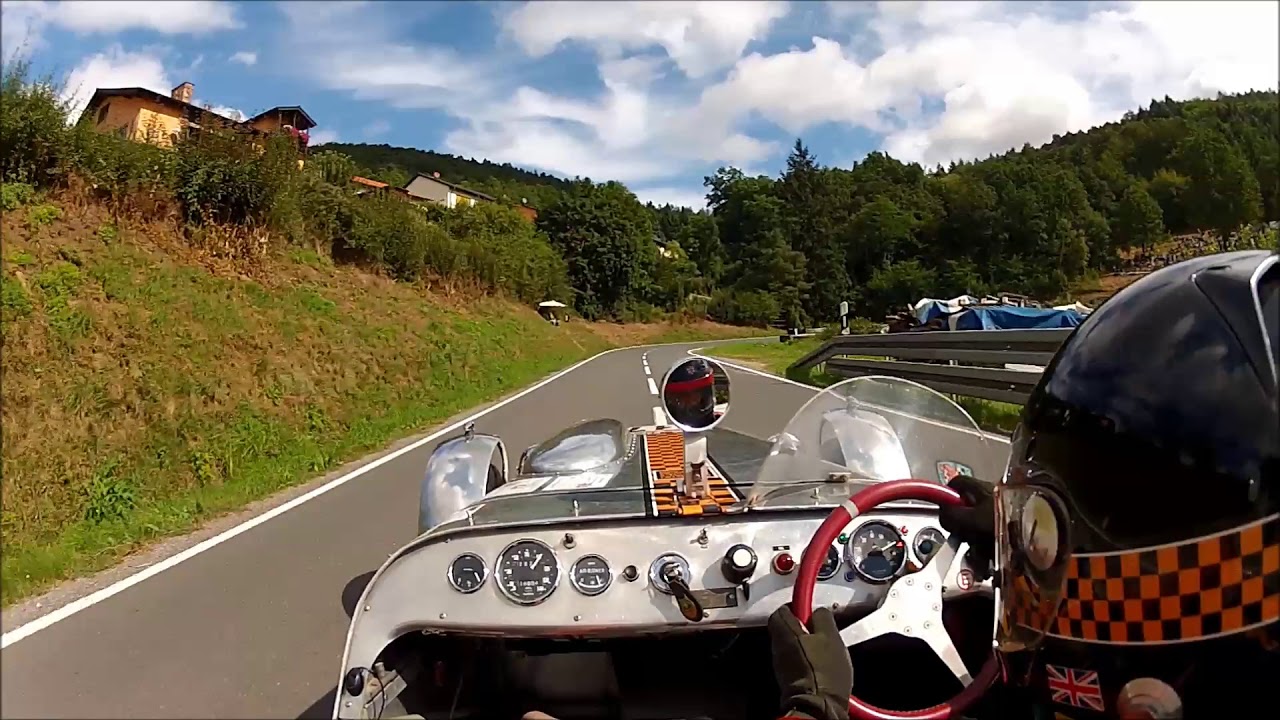 Bergrennen Eichenbühl 2017 im 1957 Lotus Seven S1