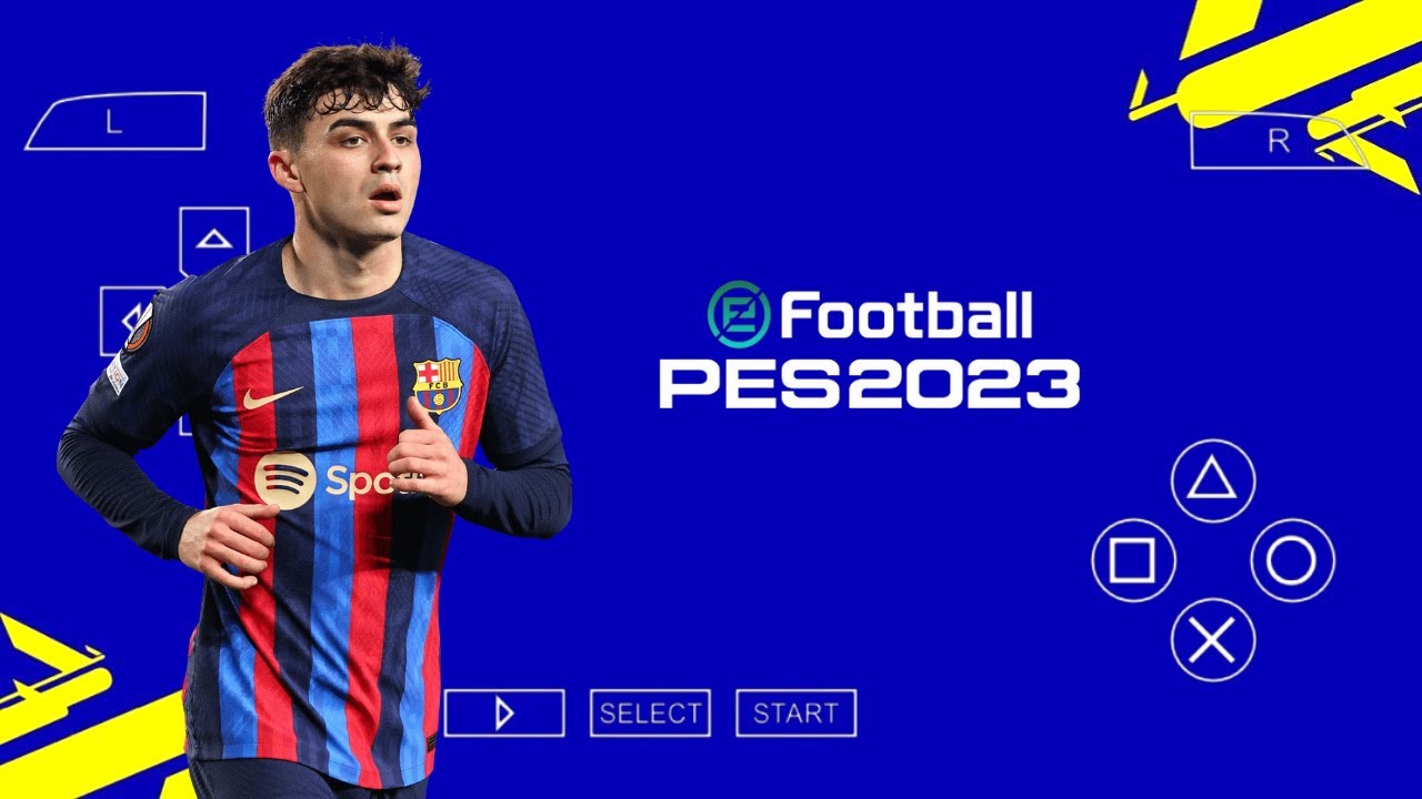 eFootball PES 2023 PPSSPP New Version Improved Graphics and Update Transfers
